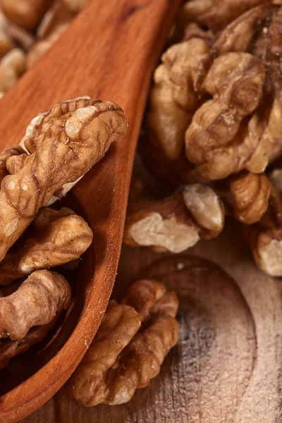 Walnuts background — Stock Photo, Image