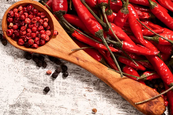 Peperoni peperoncino sfondo — Foto Stock