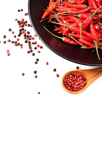 Chili peppers background — Stock Photo, Image