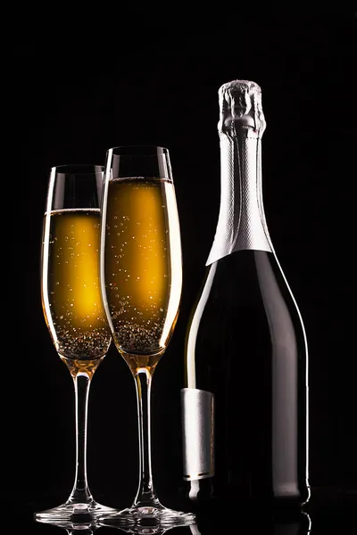 瓶香槟 — 图库照片