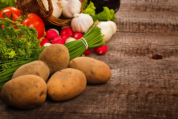 Hintergrund Gemüse — Stockfoto