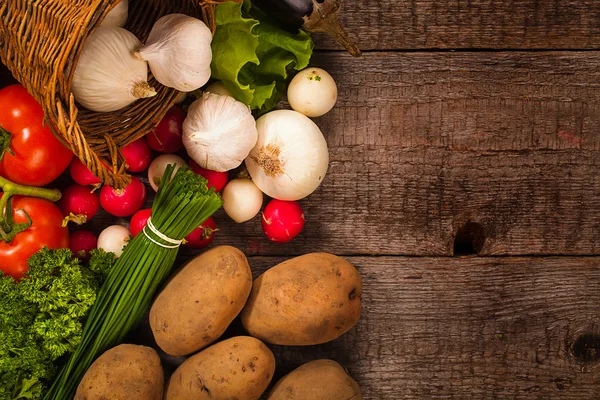 Vegetables background — Stock Photo, Image