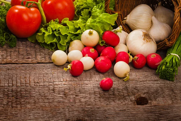 Grönsaker bakgrund — Stockfoto