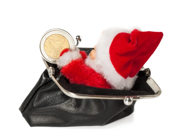 Christmas wallet — Stock Photo, Image