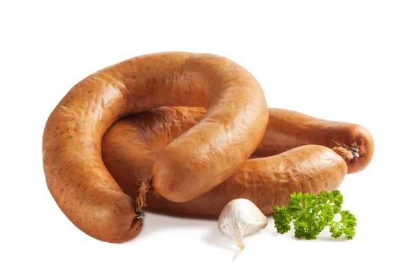 Sausage meat food — Stock Photo, Image