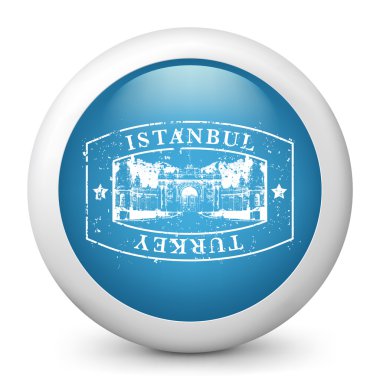 ünlü başkentin damga simgesinin simge