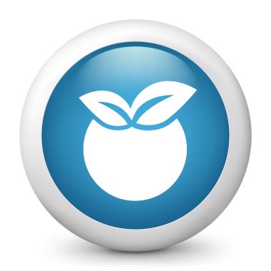 mavi parlak meyve simgesi