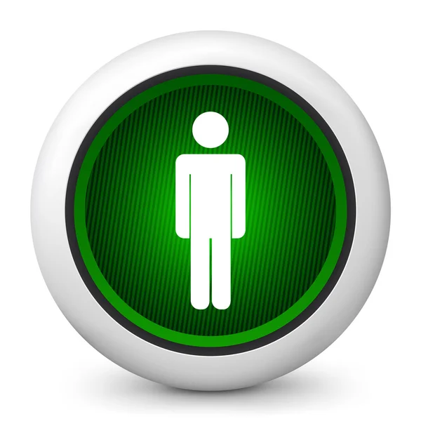Icon depicting a pedestrian traffic light — Stock Vector