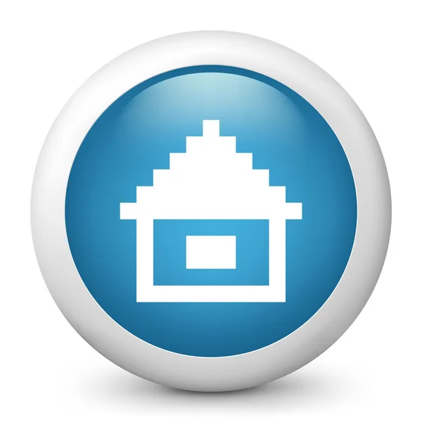 Pixel thuis — Stockvector