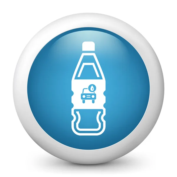 Fles voor carwash soap — Stockvector