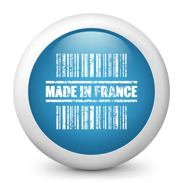 Icon marked "Made in France" — Stock Vector
