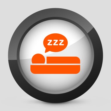 turuncu ve gri izole simge vektör.