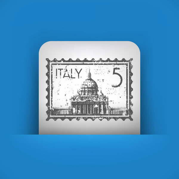 Illustration of single vector icon.