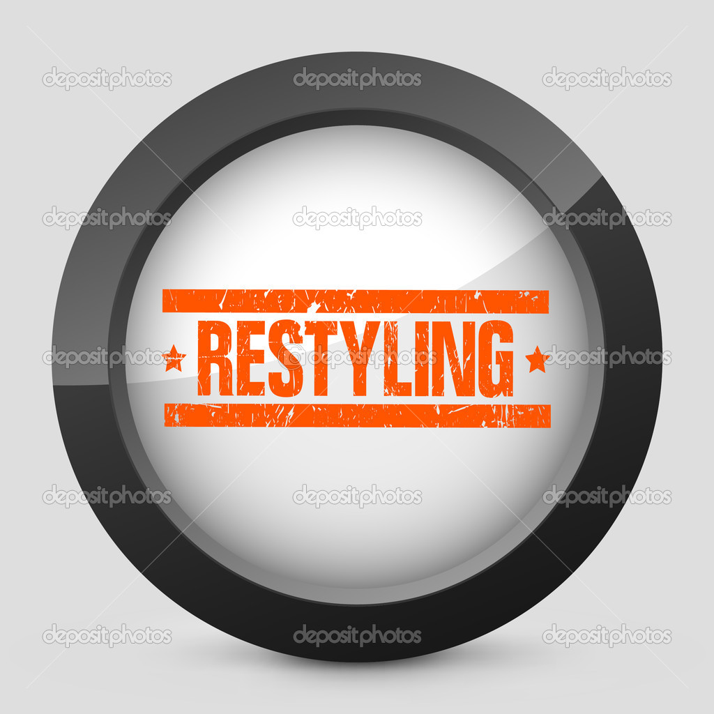Vector orange and gray isolated icon.