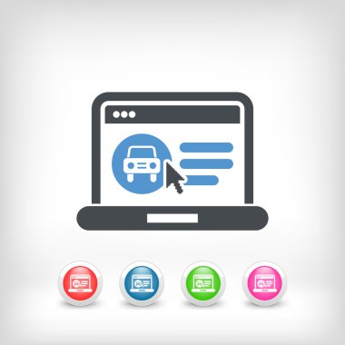 Araba ticaret Web sitesi