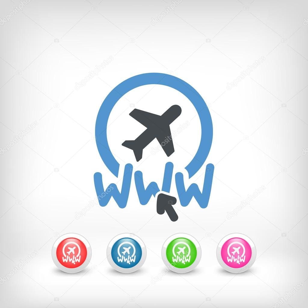 Website Travel Agency Icon Stock Vector 25120281 Website Travel Agency Icon Stock Vector 25120281