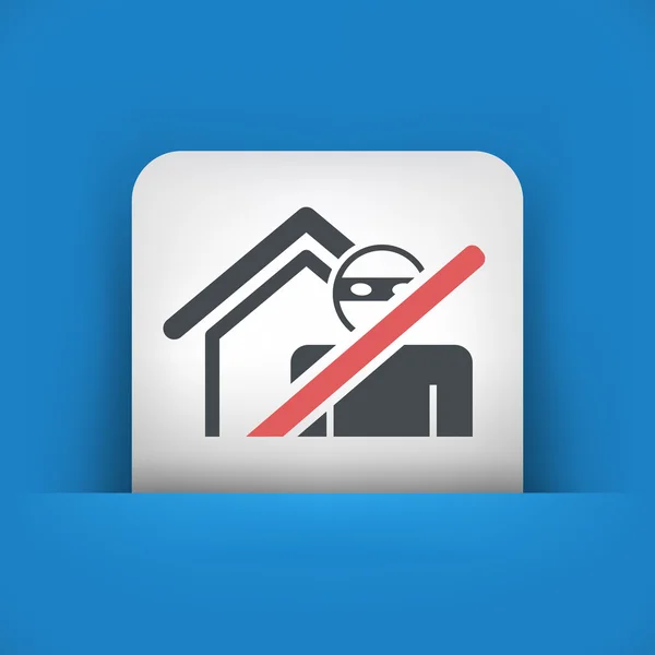 Thief security icon — Stock Vector