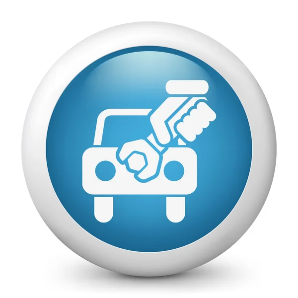 Car assistance concept icon — Stock Vector