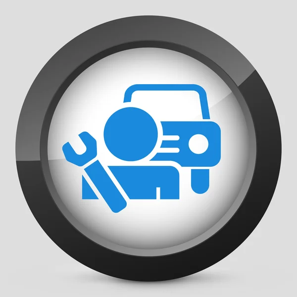 Conceito de ícone de assistência carro — Vetor de Stock