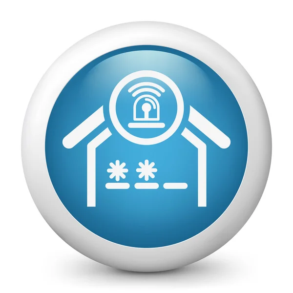 House alarm concept icon — Stock Vector