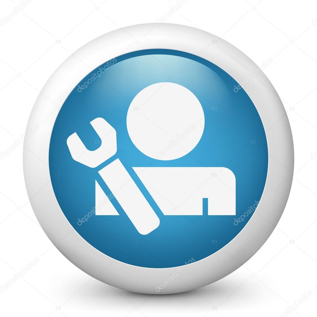 Worker concept symbol icon