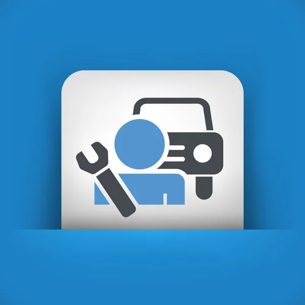 Car assistance icon concept — Stock Vector