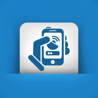 anten akıllı telefon simgesi