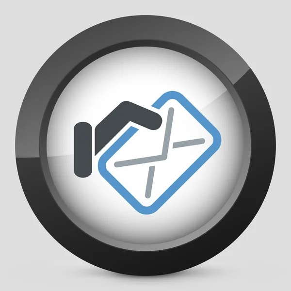 Mail ikonra koncepció — Stock Vector