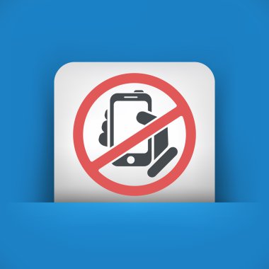 yasak telefon simgesi