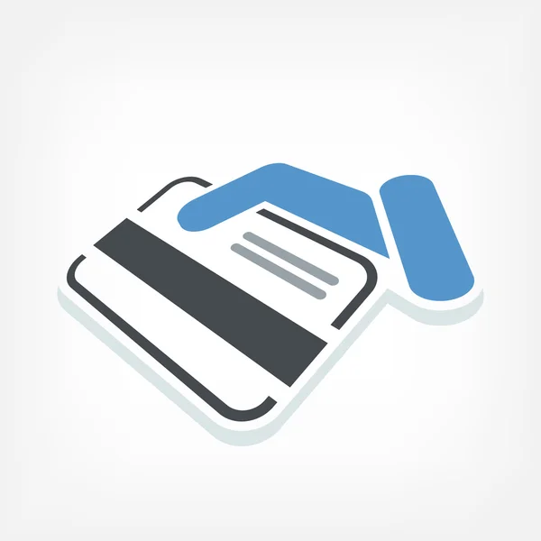 Creditcardlabel — Stockvector