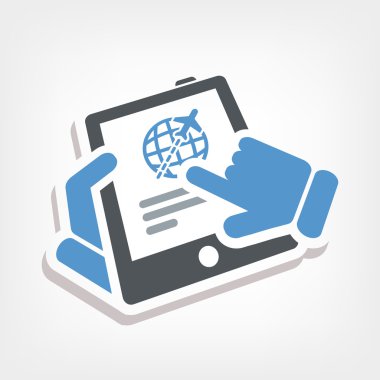 havayolu tablet simgesi