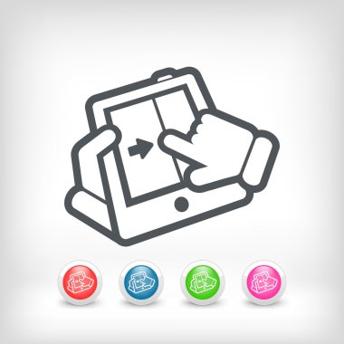 Slayt dokunmatik ekran