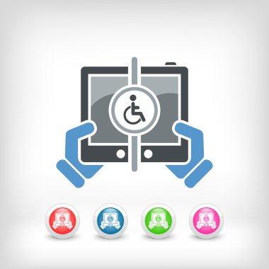 Handikap tablet bağlantı