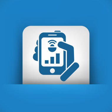 akıllı telefon bağlantı simgesi