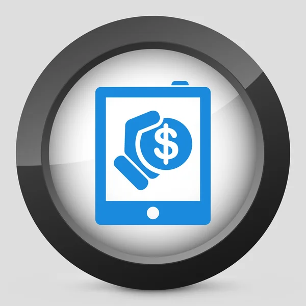 Tablet store icon — Stockvector