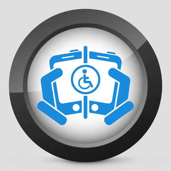 Mensen met een handicap verbinding — Stockvector