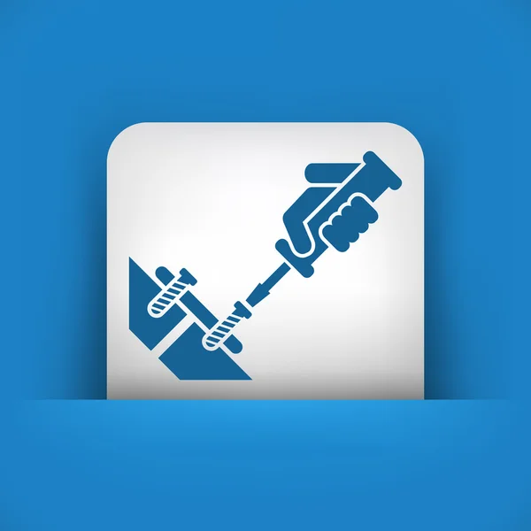 Screwdriver icon — Stock Vector