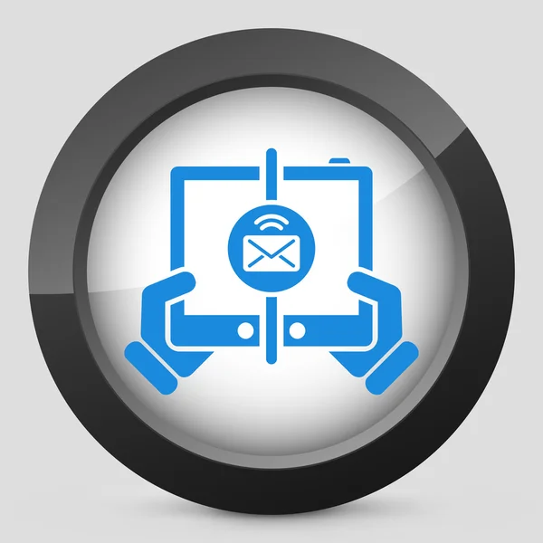 Mail sending icon — Stock Vector