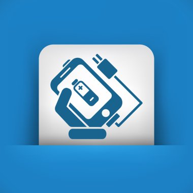 telefon şarj simgesi
