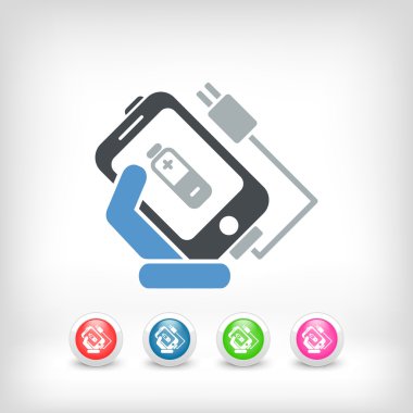 telefon şarj simgesi