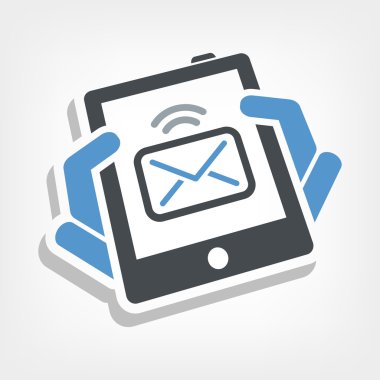 Tablet ileti simgesi