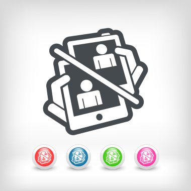 Mobil sohbet simgesi