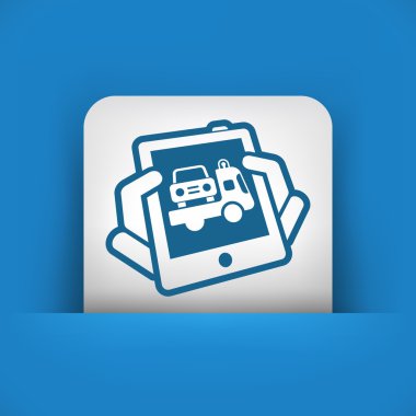 Araba yardım simgesi