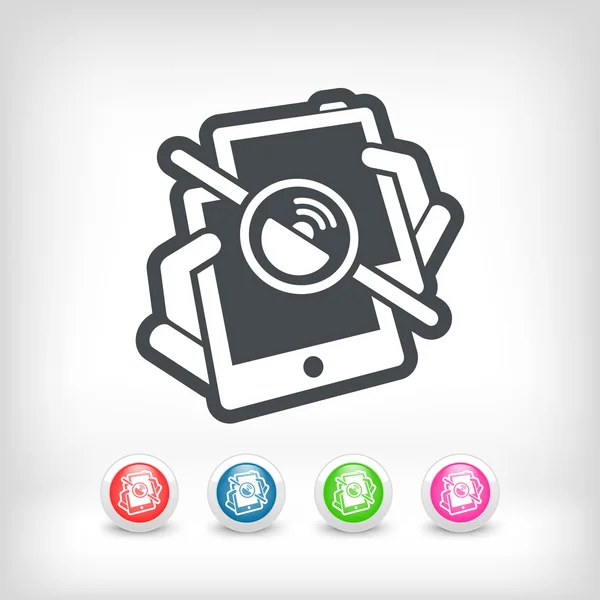 Mobile connection icon — Stock Vector
