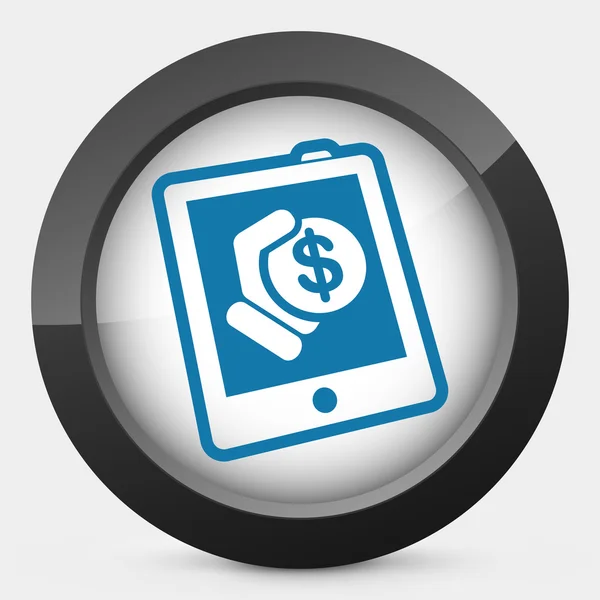 Tablet store icon — Stockvector