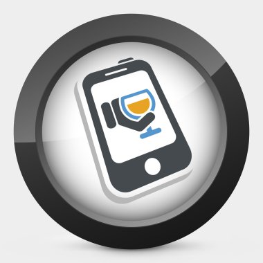 şaraphane telefon simgesi