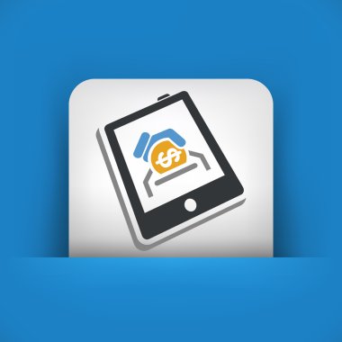 cihaz üzerinde para