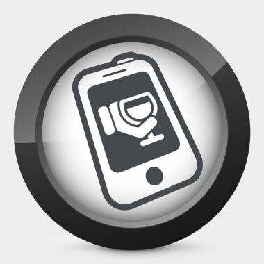 şaraphane telefon simgesi