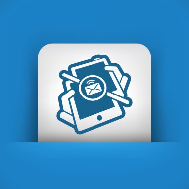 ileti gönderme simgesi