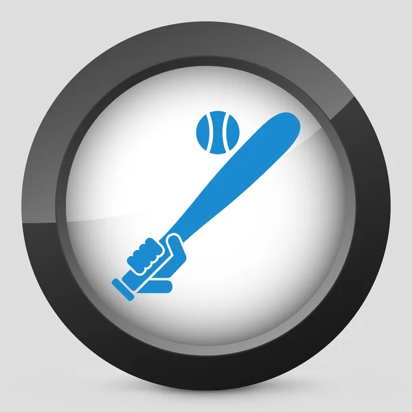Icône de baseball — Image vectorielle